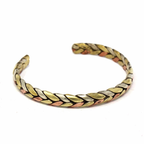 Gold Pool Linear Cuff Bracelets- steel and 23k gold - Wholesale- MSRP $105-  $165